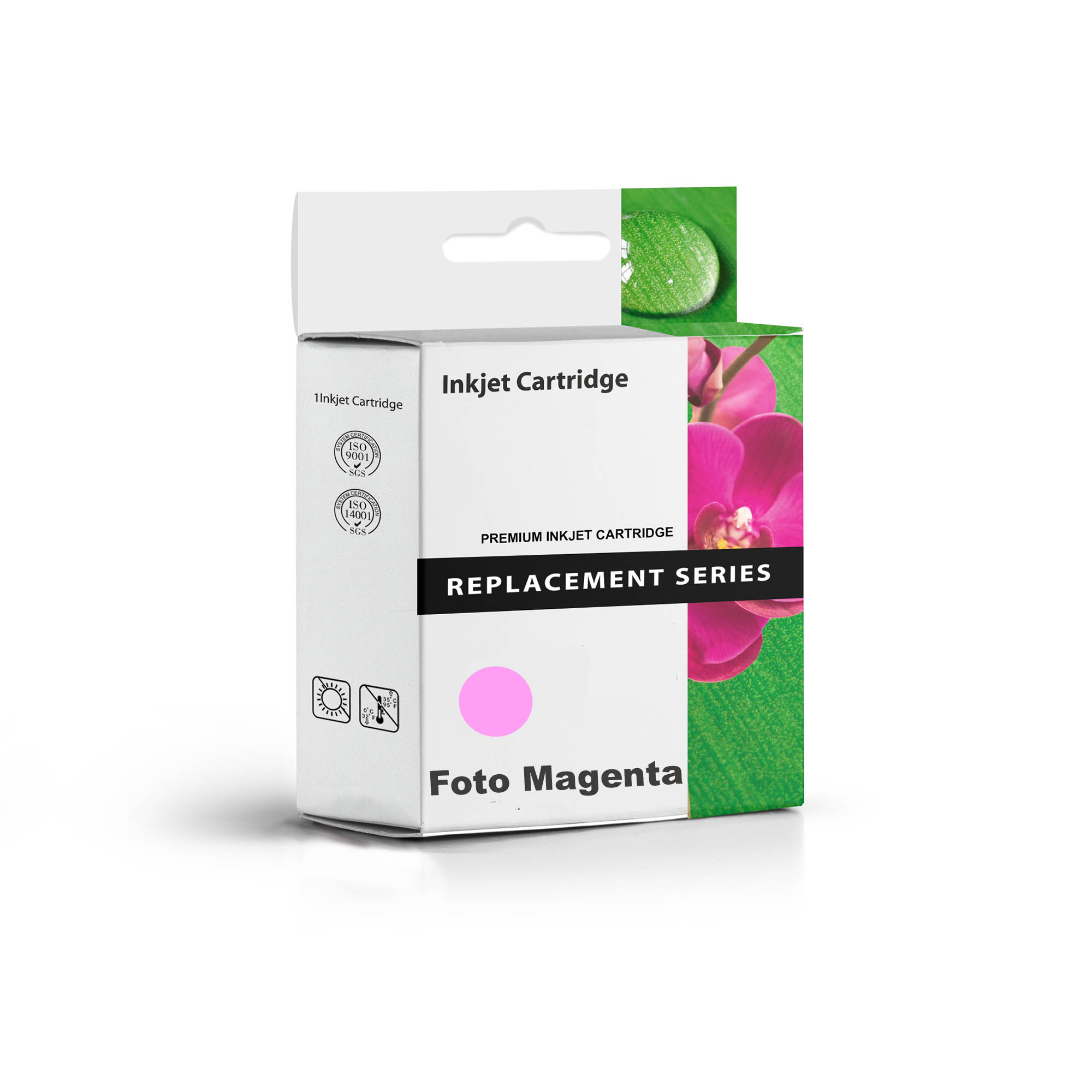 Tintenpatrone, ersetzt Epson T2431XL (C13T24364010) foto-magenta Tintenpatrone, ersetzt Epson T2431XL (C13T24364010) foto-magenta