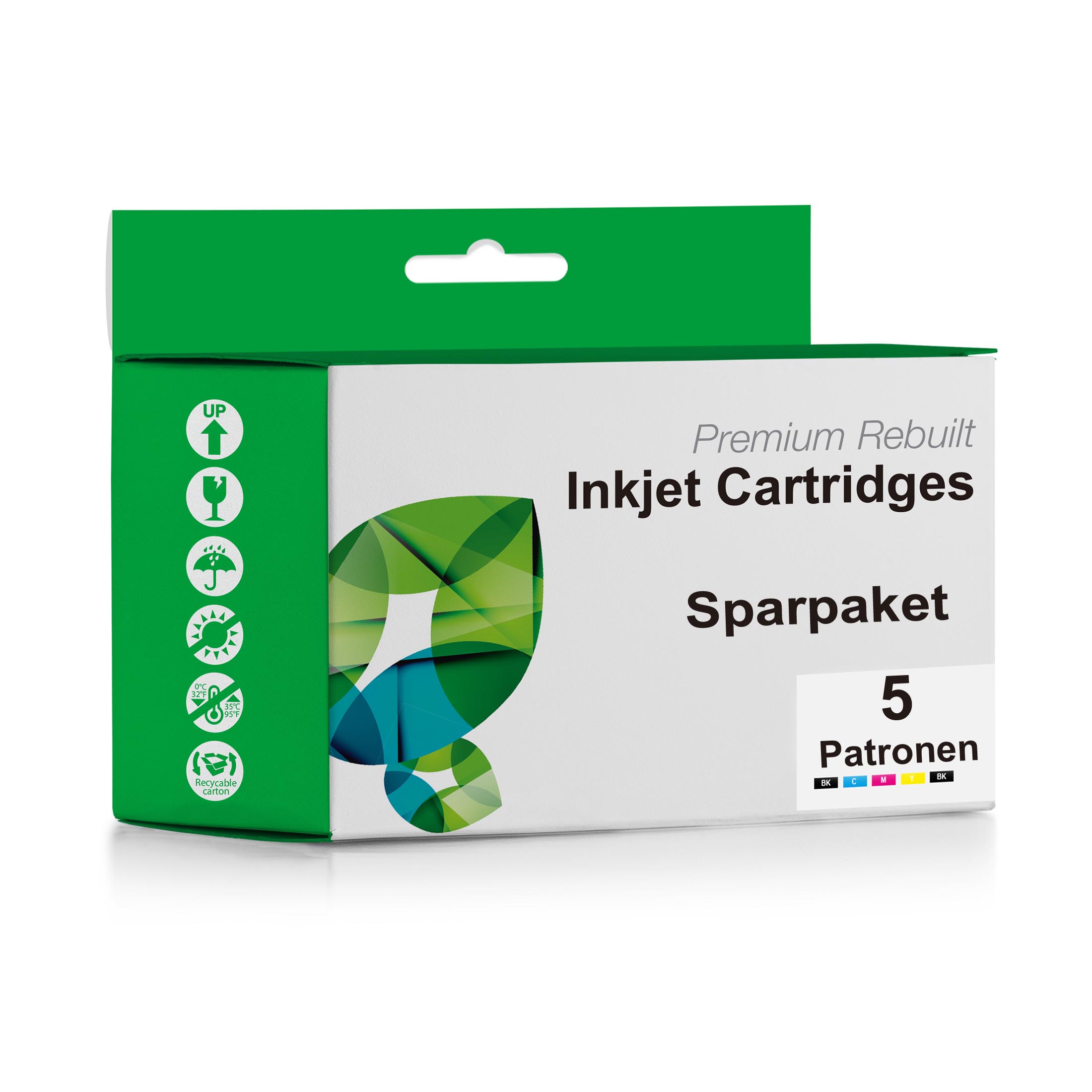 kompatible Tintenpatronen, ersetzen Canon PGI-5 / CLI-8 5-Patronen Multipack kompatible Tintenpatronen, ersetzen Canon PGI-5 / CLI-8 5-Patronen Multipack